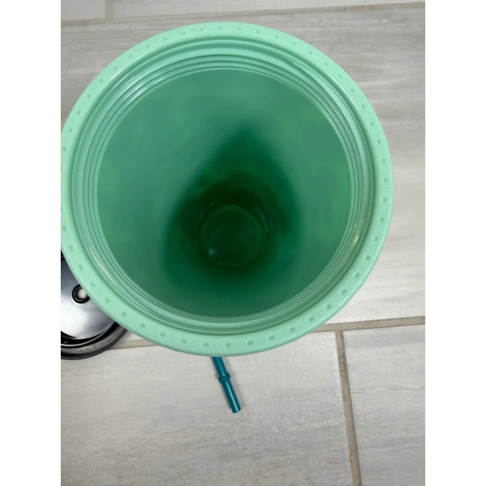 Starbucks Tropical Floral Cold Cup Tumbler 24oz Mint Green Botanical Venti Mug